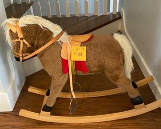 Lot 178.  $100. THE COOLEST ROCKING HORSE YOU WILL EVER SEE! 