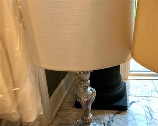 Lot 204 $30.00 Table Lamp and Shade 