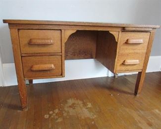 antique desk detail
