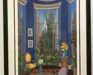  Lady Liberty Signed Print 71/125