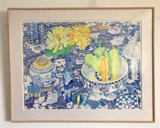  Trudi Frank Original Watercolor "The Marble"