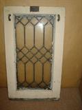 Antique beveled glass windows