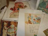 Children vintage pictures from books