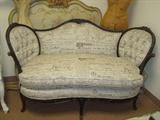 Love seat newly upholstered