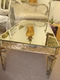 Vintage mirrior coffee table
