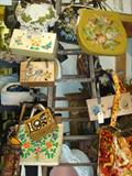 Enid Collins vintage purses, featuring "LOVE"