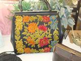 1950's Embroidered purse