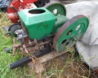 #49 $195 - Green Mitchell Belt Drive - Free turning Wheel