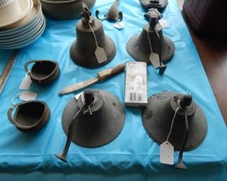 $15 - Bells and other metal items - note, bells do not have clangers inside