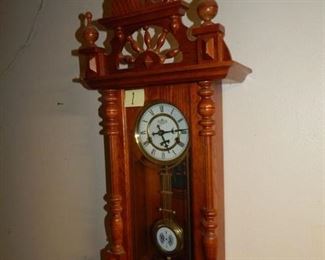 #1 $95 Wooden Equestrian Clock