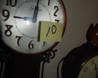 #10 $100 - Lot of (4) Banjo Clocks - Sessions Plantation, Seth Thomas, United, Sessions Washington Silhouette