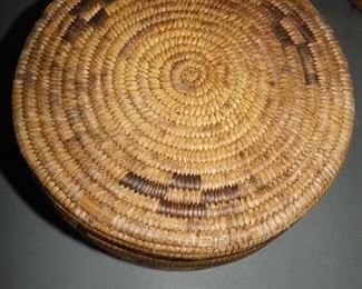 #28 $175 - Native American Basket - 7" high and 10"wide 