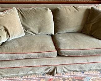 37. Mohair 2 Cushion Sleeper Sofa (79'' x 40'' x 31''), $ 1,800.00