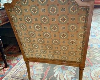 34. Fauteuel Upholstered Chair (28'' x 27'' x 36''), $ 900.00