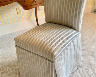 70. Upholstered Slipper Chair (18'' x 20'' x 33''), $ 120.00