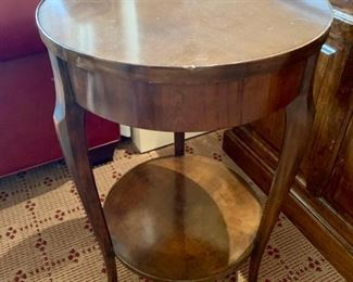 99. 2 Tier Side Table (16.5'' x 26''), $ 150.00