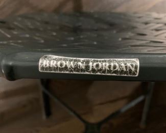 137. 8 Brown Jordan Side Chairs , $ 2,400