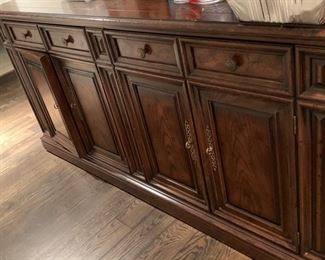134. Henredon 2 Drawer 4 Door Sideboard (72'' x 19'' x 36''), $ 520.00