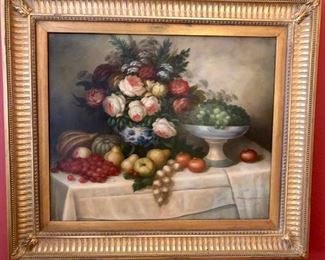 129. Julie Nelson Still Life (31'' x 27''), $ 480.00