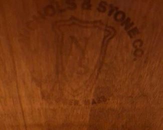 148. Nichols and Stone Wood Rocking Chair, $ 150.00