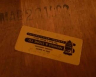 148. Nichols and Stone Wood Rocking Chair, $ 150.00