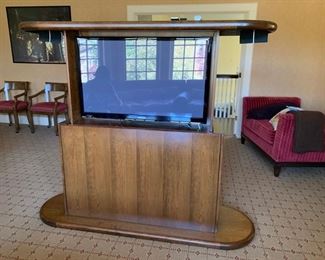 101. Contemporary Console TV Table (73'' x 23'' x 35''), $ 900.00