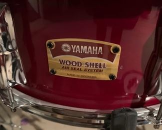 167. Yamaha Custom Stage 5 pc. Drum Set (Wood Shell - Air Seal System), $ 400.00