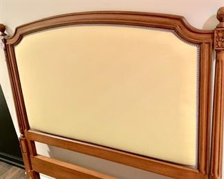 168. Wood Framed Upholstered Full Headboard, $ 150.00