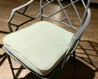 138. 4 Brown Jordan Arm Chairs, $ 1,200