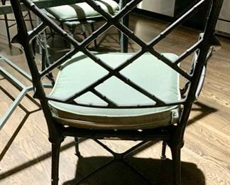 138. 4 Brown Jordan Arm Chairs, $ 1,200