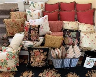 Custom Draperies and Pillows