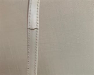 Lambertson Truex White Footed Handbag (9'' x 6.5'') $110