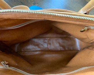 Chanel Caramel Quilted Leather (12'' x 9'') $850