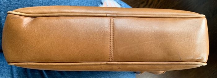 Chanel Caramel Quilted Leather (12'' x 9'') $850