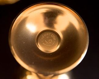 K7	Set of 10 5.75” L’Heure D’OR 24K Electroplate Goblets	$59.95