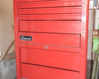 T96	Snap On 7 Drawer RVintage 1981  KRA-380 Rolling Toolbox 26 5/16" Wx 19 3/4" D x 37 1/4" H.  Rolling Tool Chest	$595.00