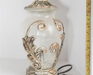 H1	14” Glass Urn Style Lamp	$13.95