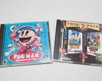 E5	Lot of 2 Hasbro Pac Man and Sonic The Hedgehog Games	$2.95/Each