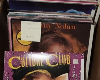 B14	Lot of 50 Vinyl Records (Includes Culture Club)	$74.95