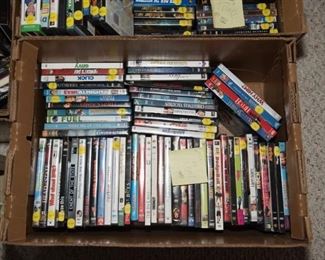 B8	Lot of 67 DVD’s	$35.95