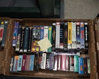 B22	Lot of 60 VHS 	$23.95