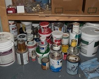 X18	Lot of Paint, Spackle, Primer	$9.95