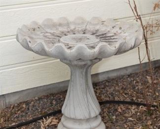 O1	Concrete Birdbath	$74.95