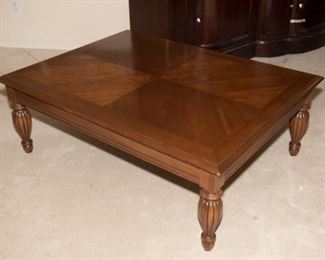 F34	48”Wx 36”D x 16”H Universal Furniture Mahogany Coffee Table	$74.95