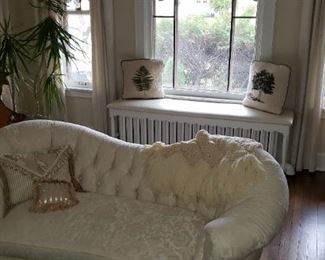                                    Vintage Tufted Sofa