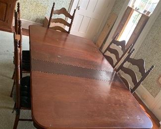 Dining room table. Only. Chairs sold. 50.00