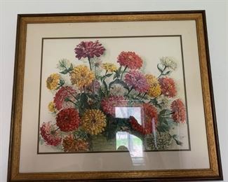 H. Gilbert Foote Signed Watercolor 1955. 75.00