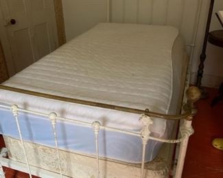 Antique Iron bed frame only 125.00