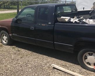 Early 1990's Chevrolet 1500 Pick-Up Truck, Chevy