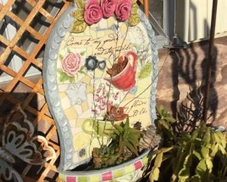 Come to my Garden one of a kind planter $65.oo Sale $45.00 SALE $35.00 SALE $25.00